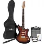 Seattle Electric Guitar + Amp Pack Sunburst