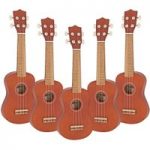 Ukulele by Gear4music Pack of 5