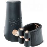 Vandoren Cuir Soprano Sax Ligature Leather with Leather Cap