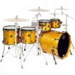 Mapex Saturn V Exotic 22 Sub Wave Twin Shell Pack Amber Maple