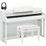 Yamaha Clavinova CSP 170 Digital Piano Pack Satin White