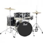 Pearl Roadshow 5 Piece Compact Drum Kit Jet Black