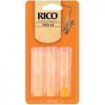 Rico Orange 3.5 Tenor Saxophone Reeds 3 Pack