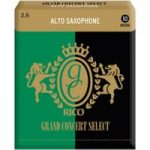 Rico Grand Concert Select Alto Sax Reeds Strength 2.5 10 Pack