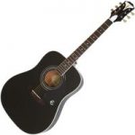 Epiphone Pro-1 PLUS Acoustic Guitar for Beginners Black