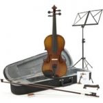 Student Plus 3/4 Violin Antique Fade + Accessory Pack by Gear4music