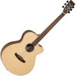 Tanglewood DBT SFCE BW Discovery Electro Acoustic Guitar Blk Walnut