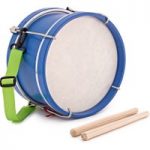 Mini Marching Drum by Gear4music Blue