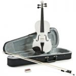 Student 4/4 Violin White by Gear4music