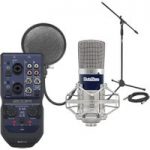 Zoom U-44 USB Interface & SubZero SZC-400 Condenser Microphone Pack