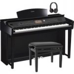 Yamaha CVP 705 Clavinova Digital Piano Pack Polished Ebony