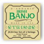 DAddario J63i Irish Tenor Banjo Nickel 12-36