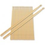 5B Wood Tip Maple Drumsticks Bundle Pack of 10