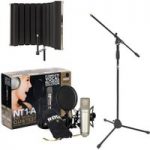 Rode NT1-A Vocal Recording Pack With Reflection Filter And Mic Stand