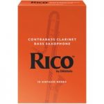 Rico Orange 2.0 Contrabass Clarinet Reeds 10 Pack