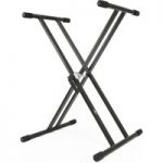 X-Frame Double Braced Keyboard Stand by Gear4music