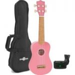 Ukulele Pack by Gear4music Pink