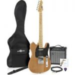 Knoxville Electric Guitar + Amp Pack Natural