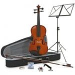 Student Plus 1/2 Violin + Accessory Pack by Gear4Music
