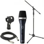 AKG D5 C S Dynamic Vocal Mic with Stand and Cable