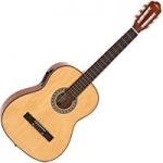 Classical Electro Acoustic Guitar Natural by Gear4music