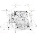 Pearl Crystal Beat 22 American Fusion 4pc Shell Pack Frost Acrylic