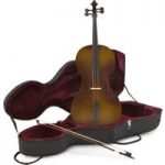 Student 1/2 Size Cello with Case Antique Fade by Gear4music
