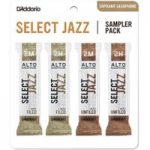 DAddario Select Jazz Soprano Sax Reed Sampler Pack 2M 2H