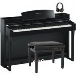 Yamaha Clavinova CSP 150 Digital Piano Pack Polished Ebony
