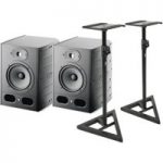 Focal Alpha 65 Active Studio Monitors (Pair) with Stands