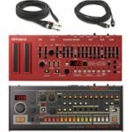 Roland Electro Bundle Inc TR-08 SH-01A (Red) And Cables