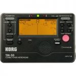 Korg TM-50 Tuner/Metronome Black