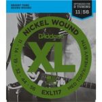 DAddario EXL117 Nickel Wound Medium Top/Extra Heavy Bottom 11-56