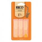 Rico Alto Saxophone Reeds 1.5 3-Pack