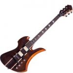 BC Rich Mockingbird MK9 Guitar with Hard Case Natural Walnut Burl