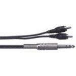 Stereo Jack – Phono (2x) Cable 3m