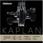 Daddario Kaplan Golden Spiral Solo Violin E String Loop End Heavy