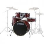 Yamaha Stage Custom Birch 20 5 Piece Shell Pack Cranberry Red