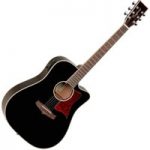 Tanglewood TW5 Winterleaf Cutaway Electro Acoustic Guitar Black