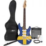 LA Electric Guitar + Amp Pack Swedish Flag