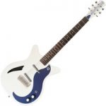 Danelectro DC59M Spruce Electric Guitar White Pearl/Blue