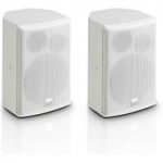 LD Systems SAT 62 G2 6.5 Passive Installation Monitor White (Pair)