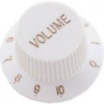 Guitarworks Guitar Volume Control Knob White