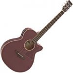 Tanglewood TW4 Winterleaf Series Electro Acoustic Guitar Burgundy