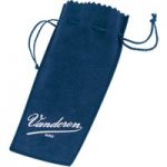 Vandoren Mouthpiece and Ligature Pouch Blue Suede