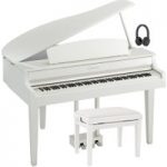 Yamaha CLP 665 Digital Grand Piano Package Polished White
