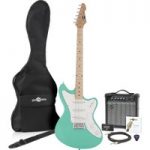 Seattle Electric Guitar + Amp Pack Seafoam Green
