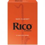 Rico Orange 3.5 Bass Clarinet Reeds 10 Pack