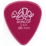 Jim Dunlop 0.96mm Del 500 Dark Pink Players Pack of 12