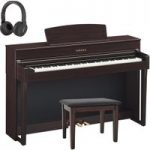 Yamaha CLP 645 Digital Piano Package Rosewood